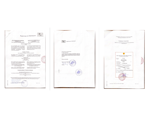 Serdecznie gratulujemy! Zestaw do szybkiego wykrywania antygenu (metoda złota koloidalnego) firmy Babio został wyróżniony Białą Listą Niemiec, Francji i Hiszpanii oraz Certyfikatem Wolnej Sprzedaży w Wietnamie